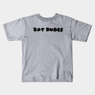 CAT DUDES FONT Kids T-Shirt